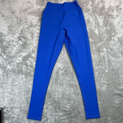 P’tula Leggings Womens Small Blue Athleisure Yoga Workout Activewear